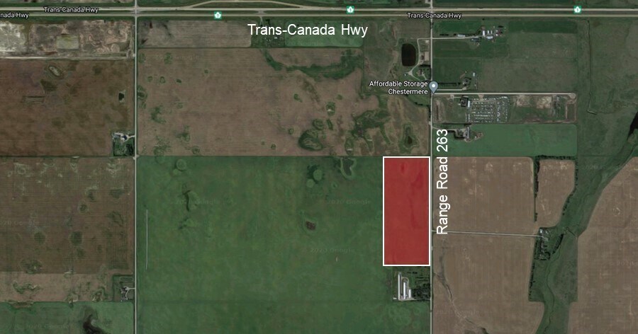 Primary Photo Of 241002 Range Road 263, Irricana Land For Sale