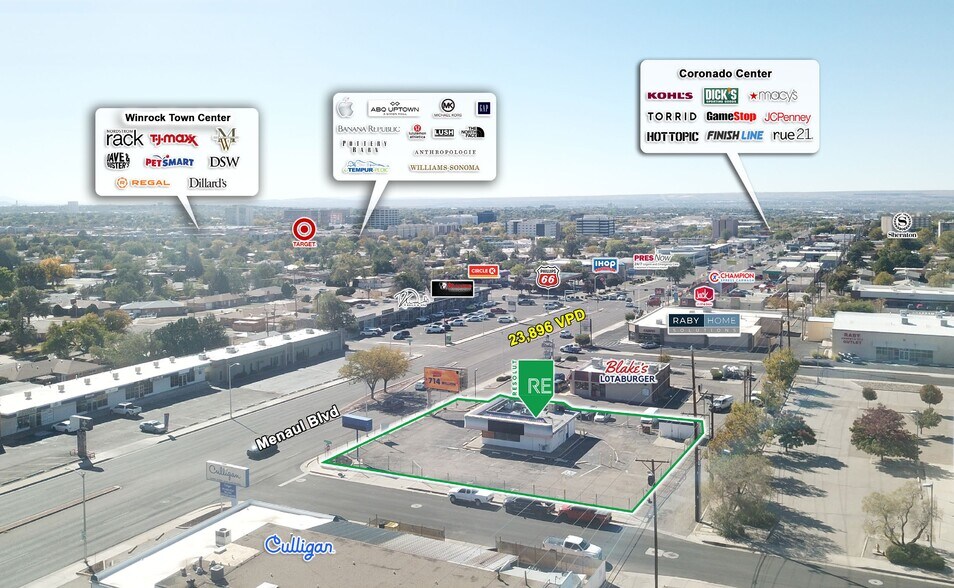 More Photos Of 7717 Menaul Blvd NE, Albuquerque General Retail For Lease
