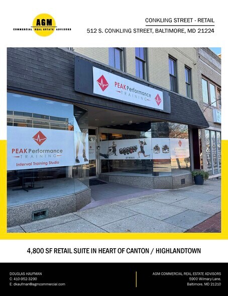More Photos Of 512 S Conkling St, Baltimore Health Club For Lease