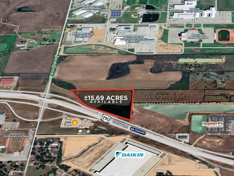 More Photos Of NEC US 290 at Field Store Road, Waller Land For Sale