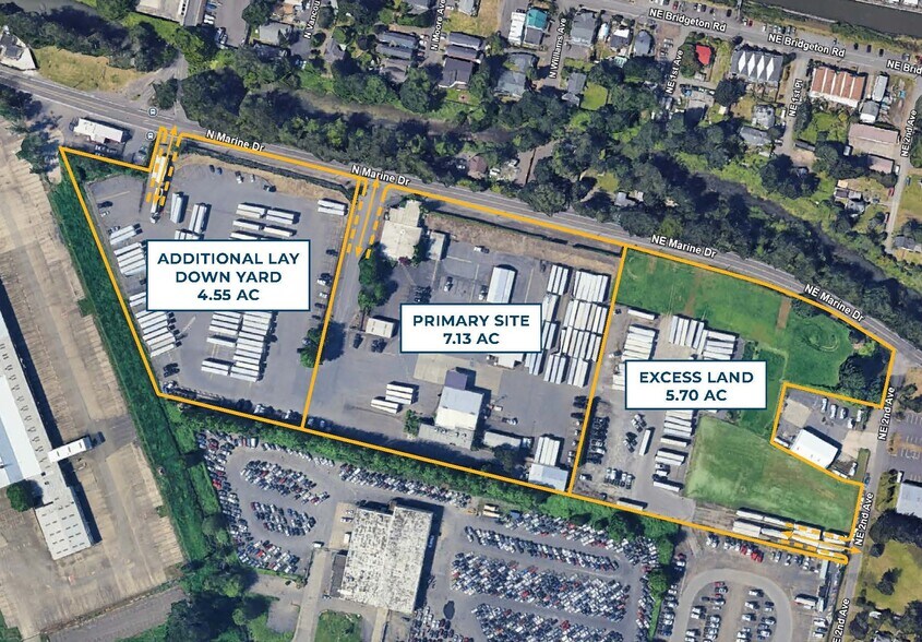 More Photos Of 110 N Marine Dr, Portland Truck Terminal For Lease