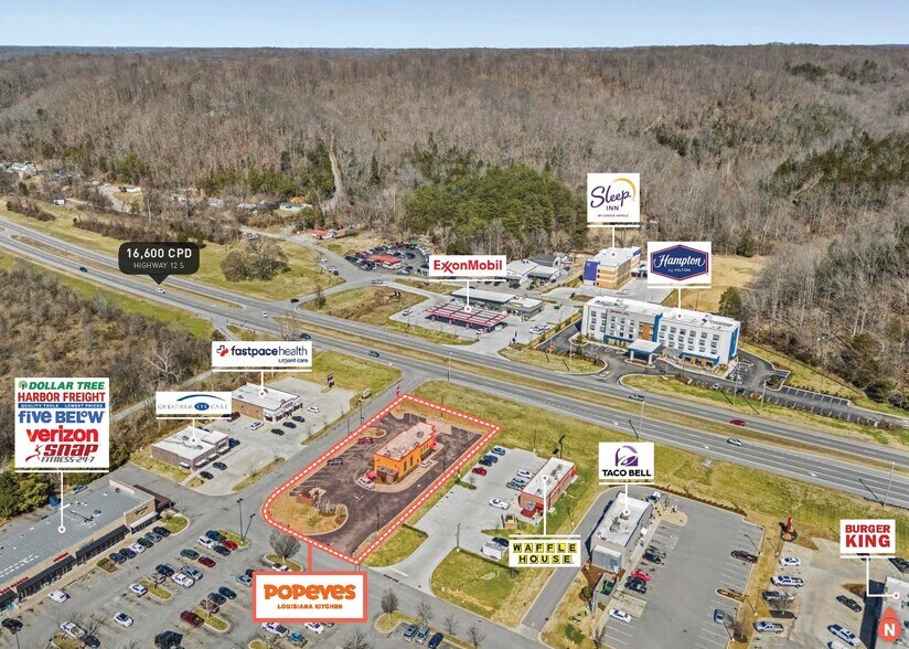 More Photos Of 133 Hutton Pl, Ashland City Fast Food For Sale