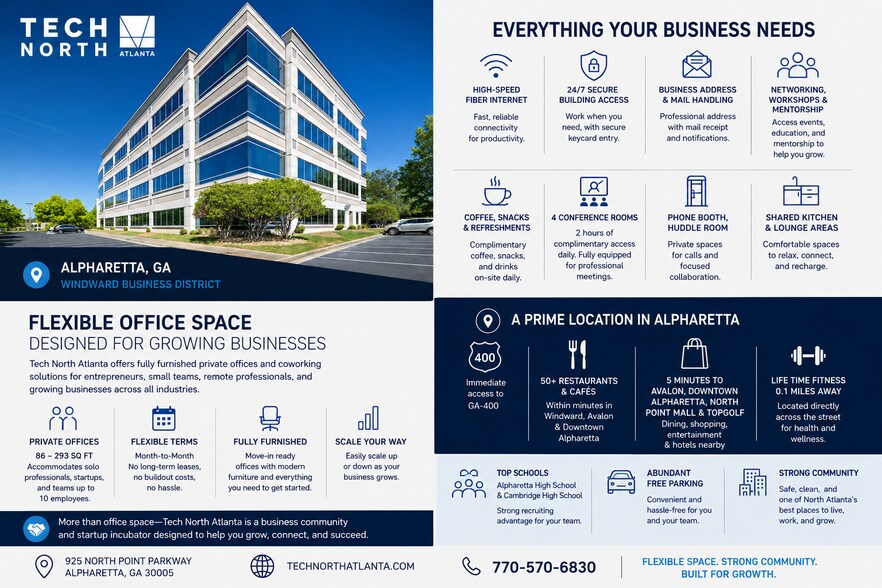 More Photos Of 925 North Point Pky, Alpharetta Coworking Space