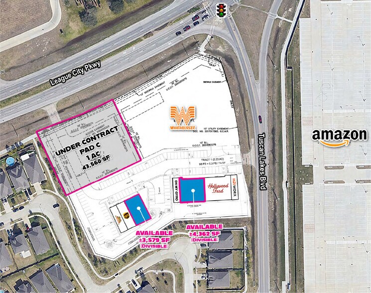 More Photos Of League City Parkway @ Tuscan Lakes Blvd, League City Unknown For Lease