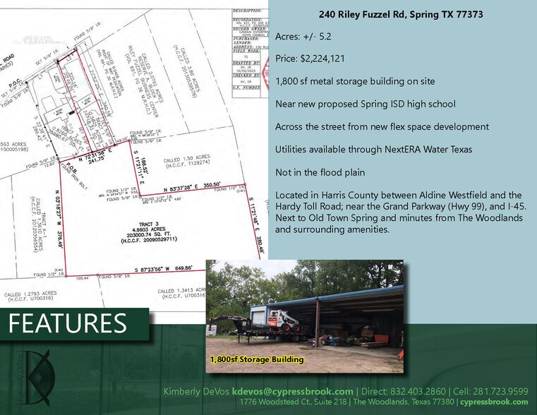 More Photos Of 240 Riley Fuzzel rd, Spring Land For Sale