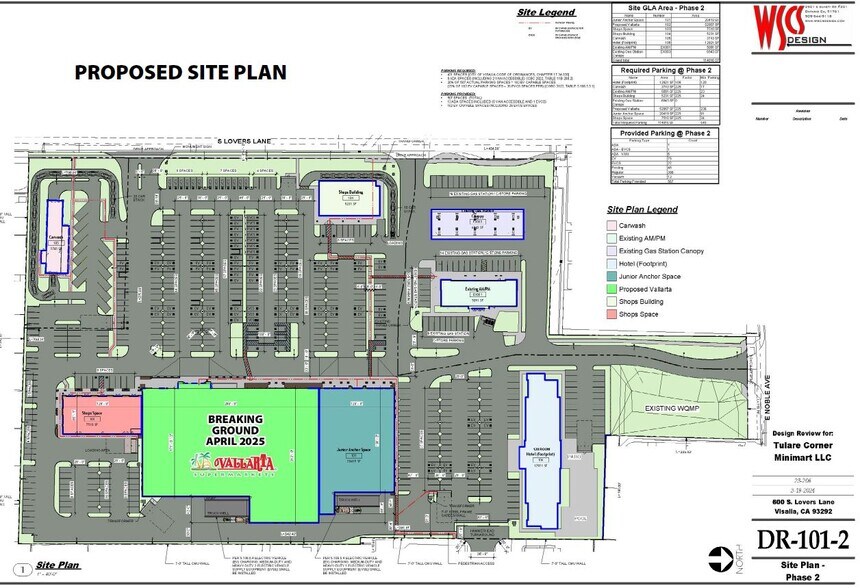 More Photos Of SEC Lovers Lane & Noble Ave., Visalia Land For Lease