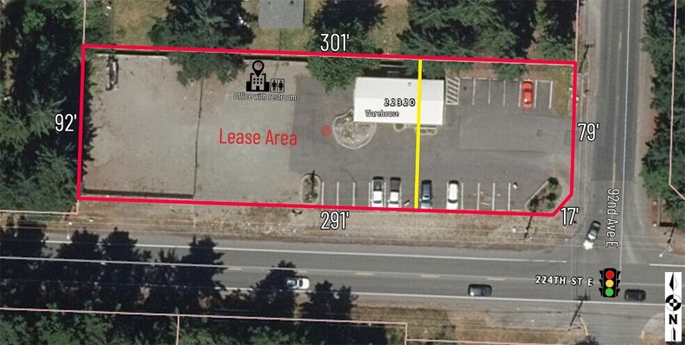 Primary Photo Of 22320 92nd Ave E, Graham Distribution For Lease