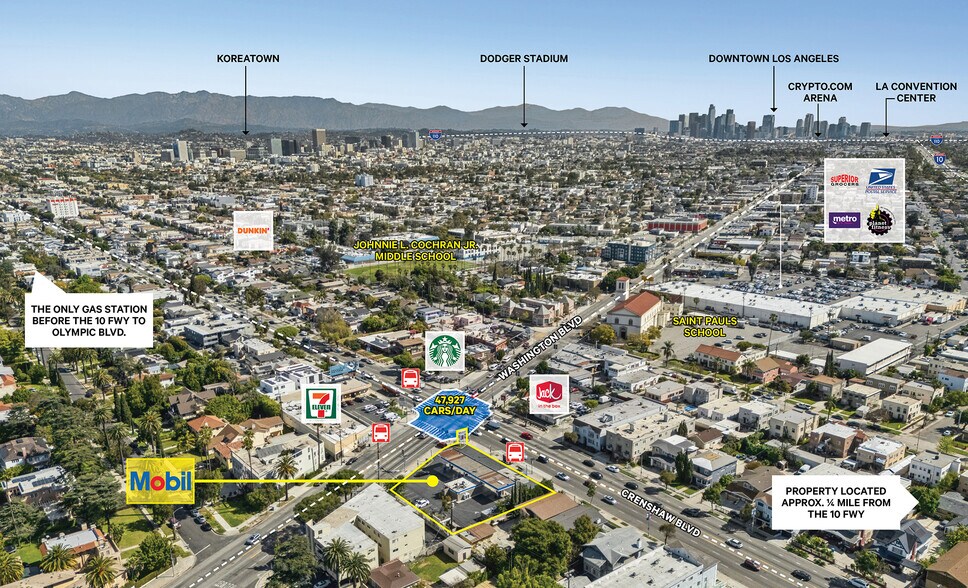 More Photos Of 1925 Crenshaw Blvd, Los Angeles Service Station For Sale