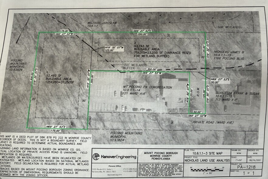 Primary Photo Of Ward Ave, Mount Pocono Land For Sale