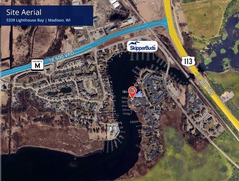 More Photos Of 5339 Lighthouse Bay Dr, Madison Restaurant For Lease