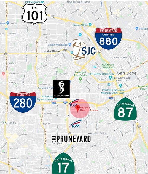 More Photos Of 950 S Bascom Ave, San Jose Office For Lease