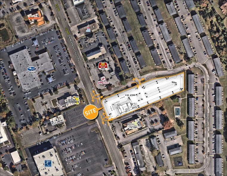 Primary Photo Of 238 N McPherson Church Rd, Fayetteville Land For Lease