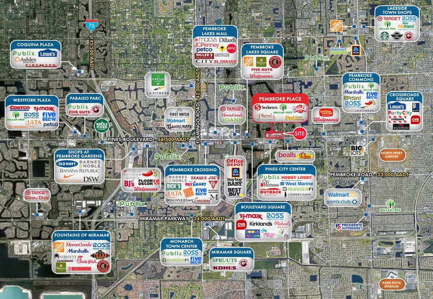 More Photos Of 10101-10501 Pines Blvd, Pembroke Pines Unknown For Lease