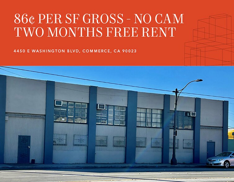 Primary Photo Of 4450 E Washington Blvd, Commerce Manufacturing For Lease