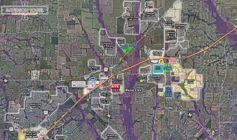 More Photos Of SEC I-30 & Erby Campbell Blvd, Royse City Land For Sale