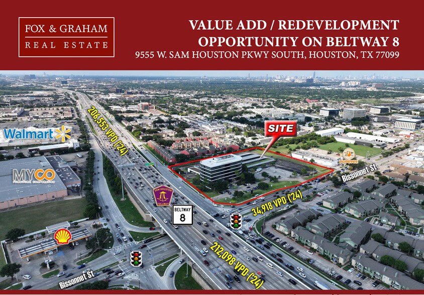 Primary Photo Of 9555 W Sam Houston Pky S, Houston Office For Sale