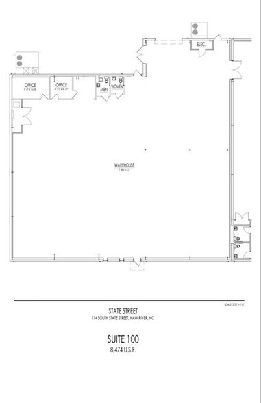 More Photos Of 114 S State St, Haw River Manufacturing For Lease