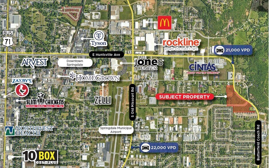 More Photos Of E Huntsville Ave & Ford Ave, Springdale Land For Sale