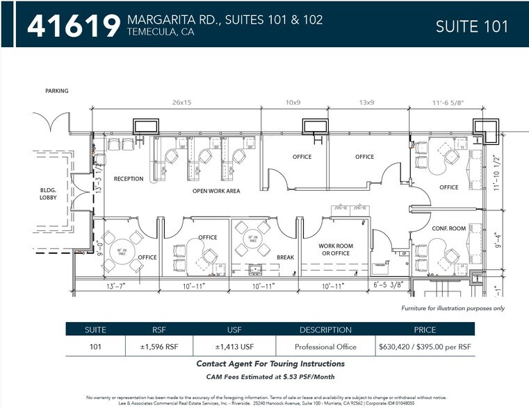 More Photos Of 41619 Margarita Rd, Temecula Medical For Sale