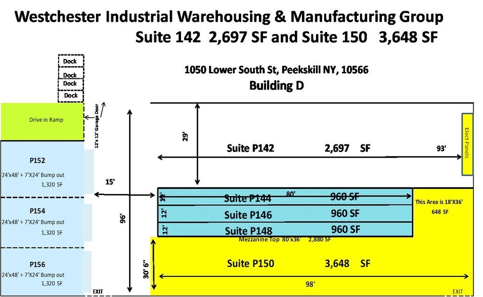 More Photos Of 1048-1050 Lower South St, Peekskill Manufacturing For Lease