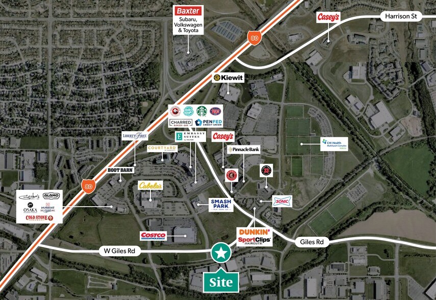 More Photos Of SEC S 125th Street @ W Giles Road, La Vista Land For Lease