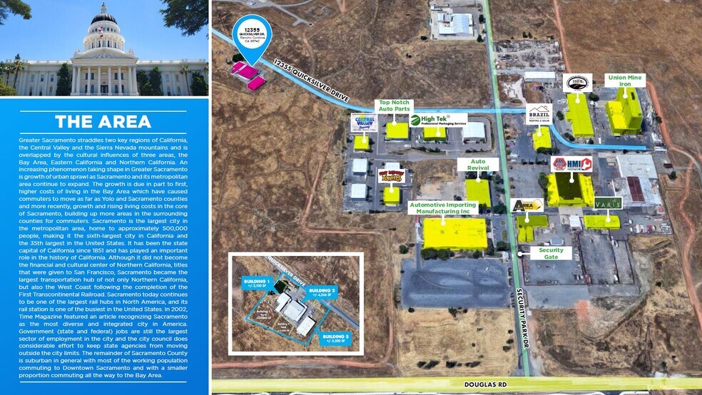 More Photos Of 12355 Quicksilver Dr, Rancho Cordova Warehouse For Sale