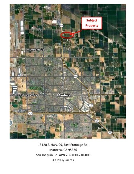 Primary Photo Of 13120 S Highway 99, Manteca Land For Sale