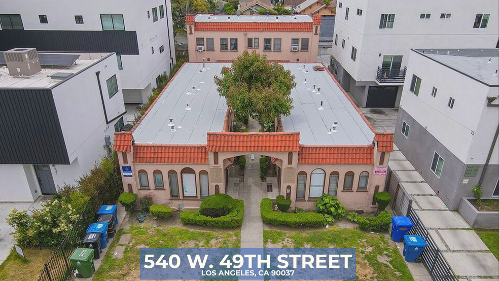 Primary Photo Of 540 W 49th St, Los Angeles Apartments For Sale