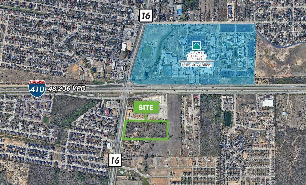 Primary Photo Of 10120 S State Hwy 16, San Antonio Land For Sale