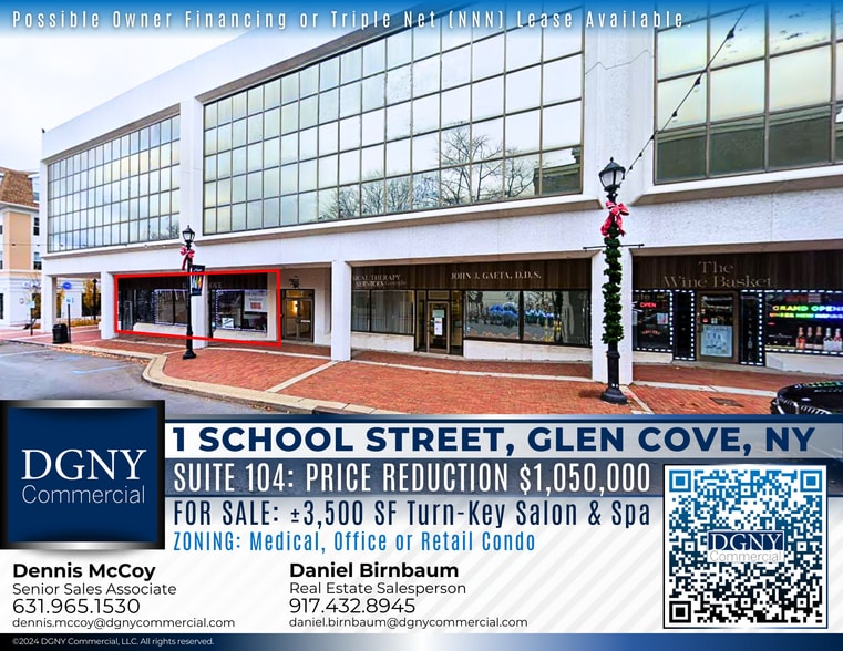 More Photos Of 1 School St, Glen Cove Office For Sale
