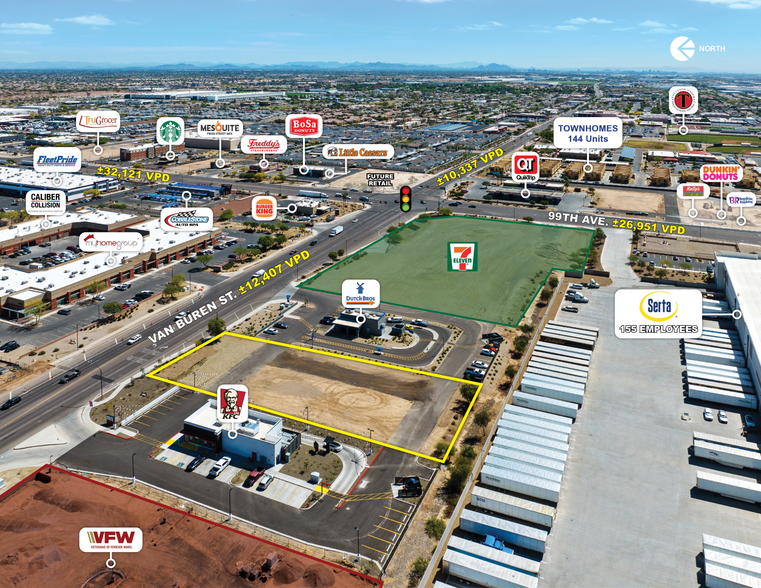 Primary Photo Of 9985 Van Buren st, Avondale Land For Sale