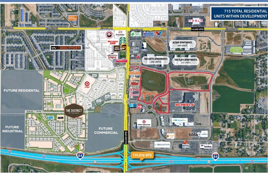 More Photos Of S Vanguard Way & S Wayfinder Ave, Meridian Land For Sale