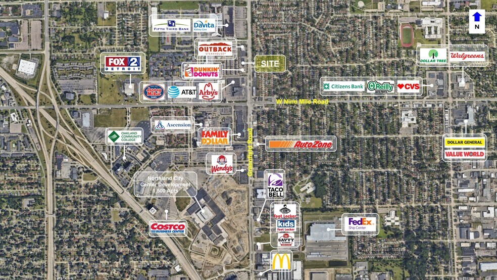 More Photos Of 23195 Greenfield Rd, Southfield Unknown For Lease