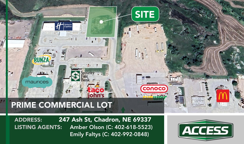 Primary Photo Of 247 Ash St, Chadron Land For Sale