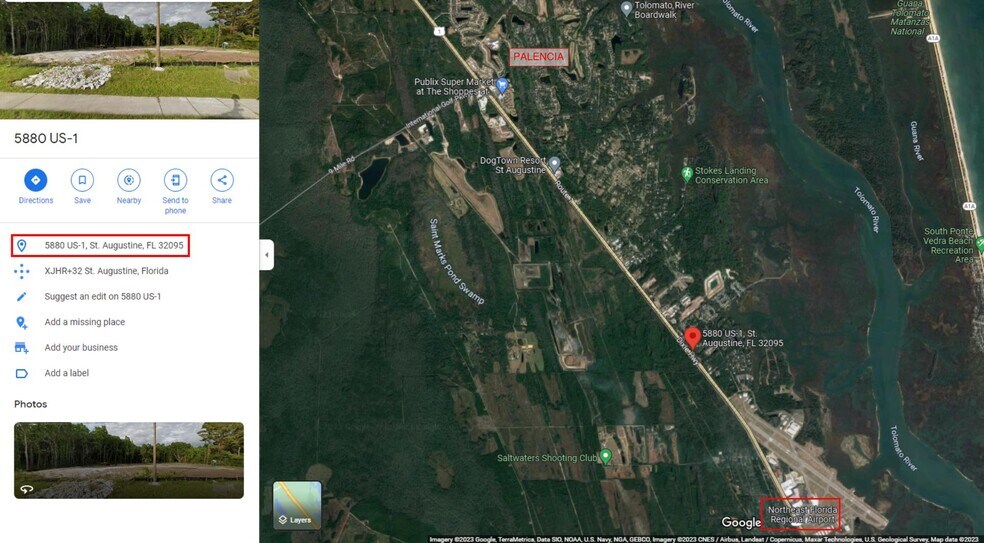 More Photos Of 5880 US Highway 1 S, Saint Augustine Warehouse For Lease
