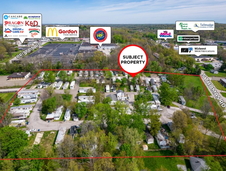 More Photos Of 140 Thomas Rd S, Tallmadge Manufactured Housing Mobile Home Park For Sale