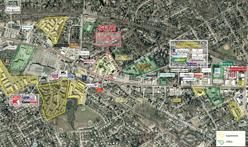 More Photos Of 503 W Lancaster Ave, Wayne Unknown For Lease