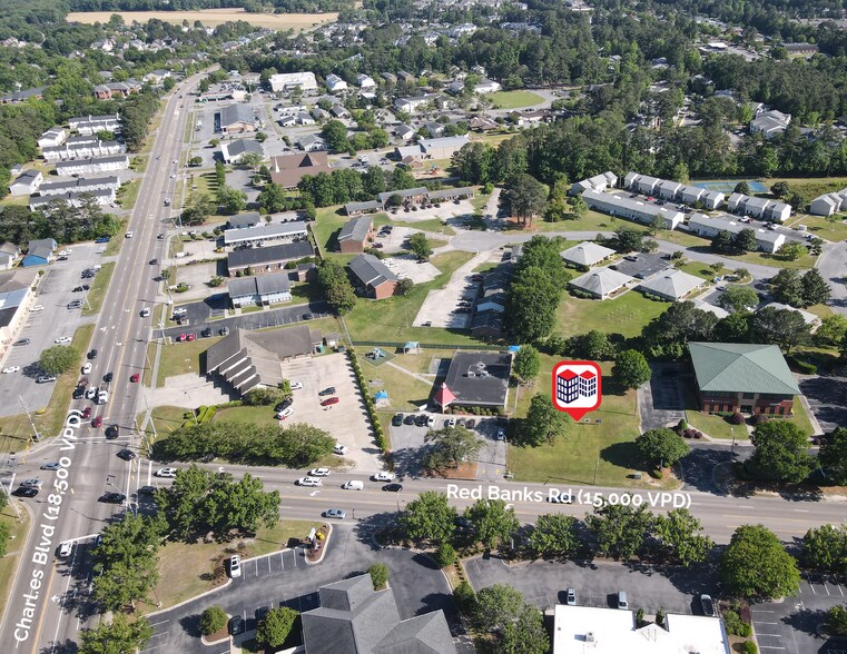 More Photos Of Red Banks Rd @ Charles Blvd, Greenville Land For Lease