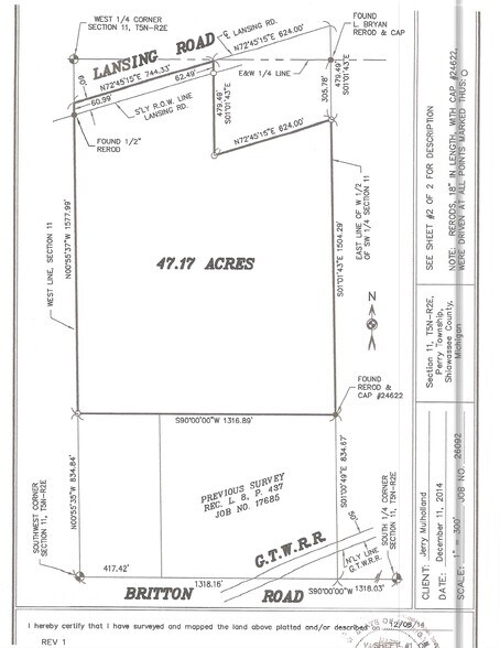 More Photos Of Lansing Rd, Morrice Land For Sale