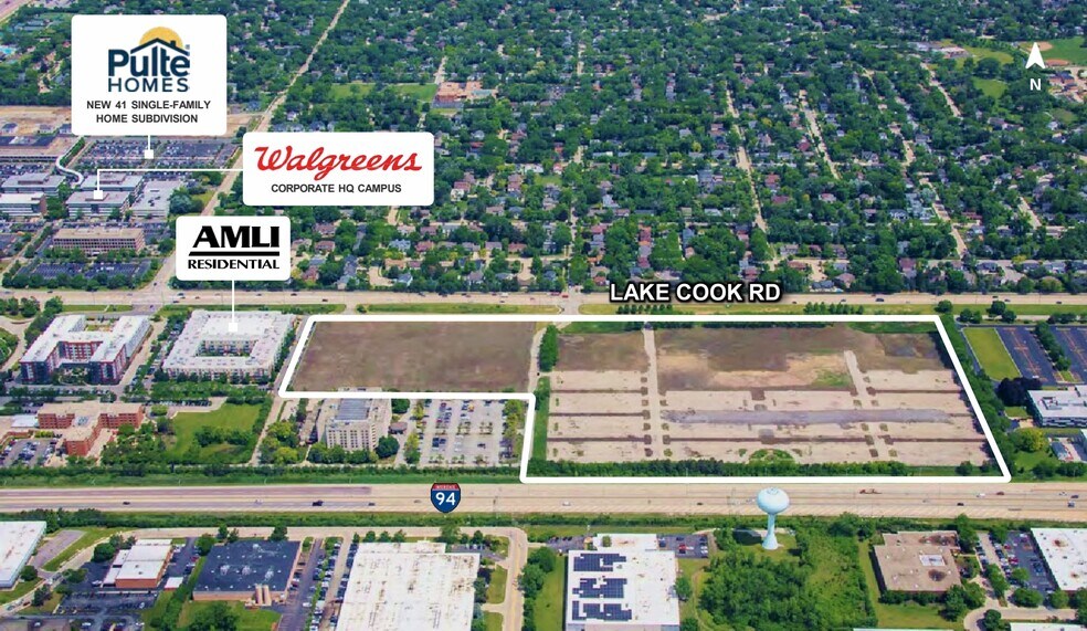 More Photos Of 1411-1435 Lake Cook Rd, Deerfield Land For Lease
