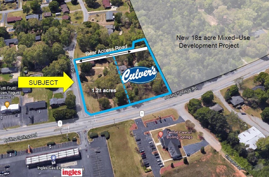 More Photos Of 2201 Boiling Springs Rd, Boiling Springs Land For Lease