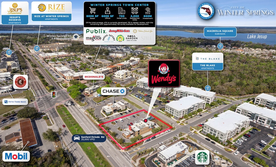 More Photos Of 1218 State Highway 434, Winter Springs Fast Food For Lease