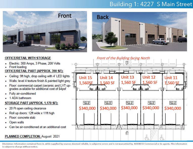 More Photos Of 4231 S Main St, Stafford Storefront Retail Office For Lease