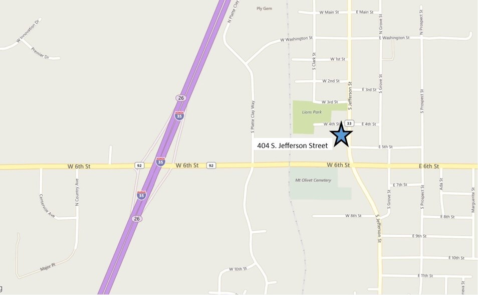 More Photos Of 404 S Jefferson St, Kearney Office For Lease