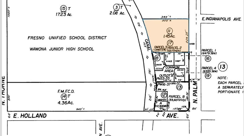 More Photos Of 4481 Palm Ave, Fresno Land For Sale