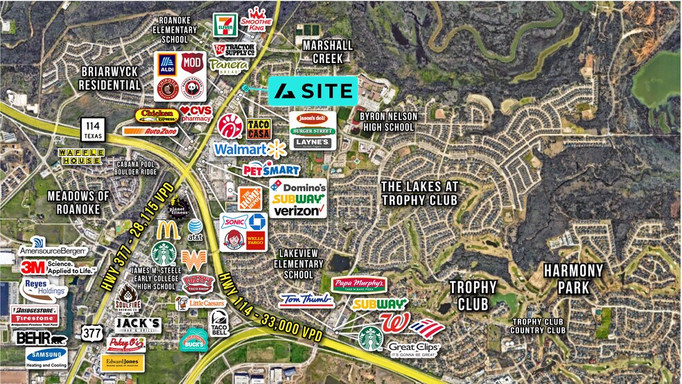 More Photos Of 1550 N Highway 377, Roanoke General Retail For Lease