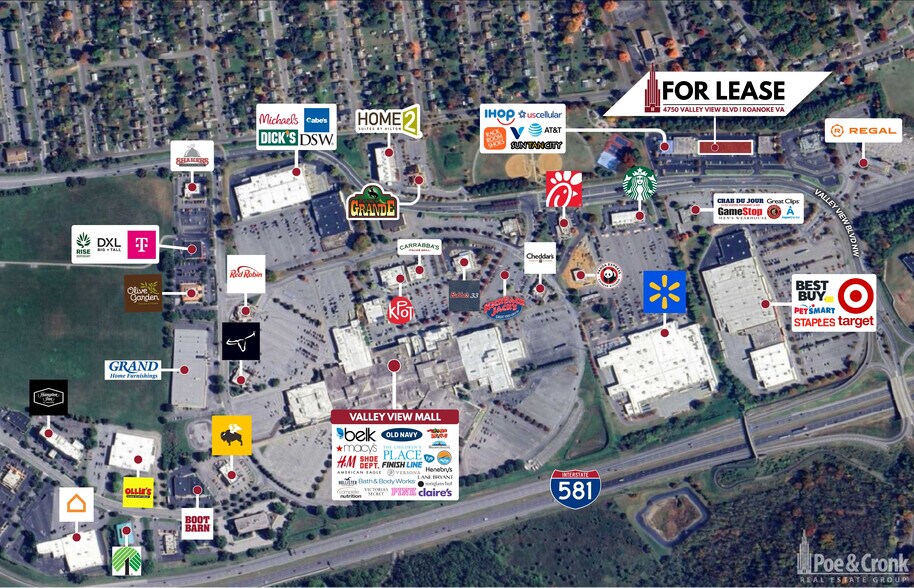 More Photos Of 4750 Valley View Blvd NW, Roanoke Freestanding For Lease