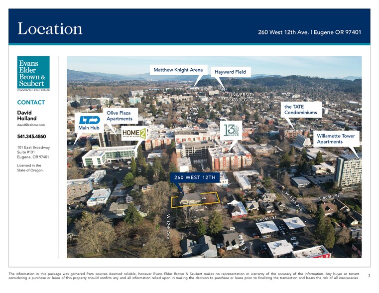 More Photos Of 260 W 12th Ave, Eugene Office For Sale