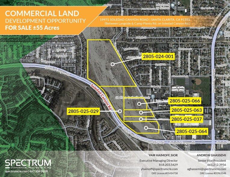 Primary Photo Of 19971 Soledad Canyon Rd, Santa Clarita Land For Sale