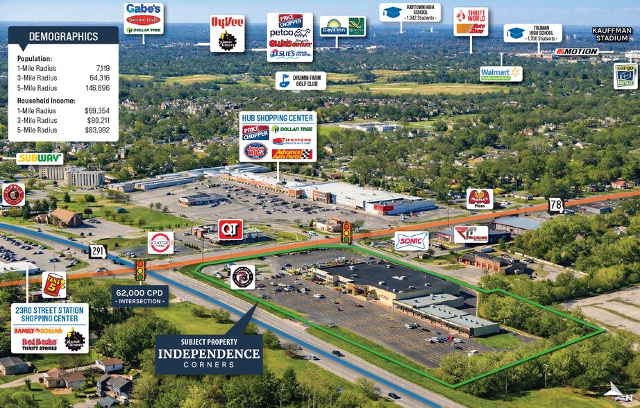 More Photos Of 2110-2112 S M-291 Hwy, Independence Freestanding For Sale